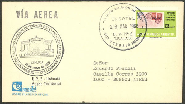 Lot 1196 - Argentina postal history - Guillermo Jalil - Philatino Auction # 2605 ARGENTINA: Very good selection of interesting lots with very low prices! Lot 1196 - Argentina postal history - Guillermo Jalil - Philatino Auction # 2605 ARGENTINA: Very good selection of interesting lots with very low prices!