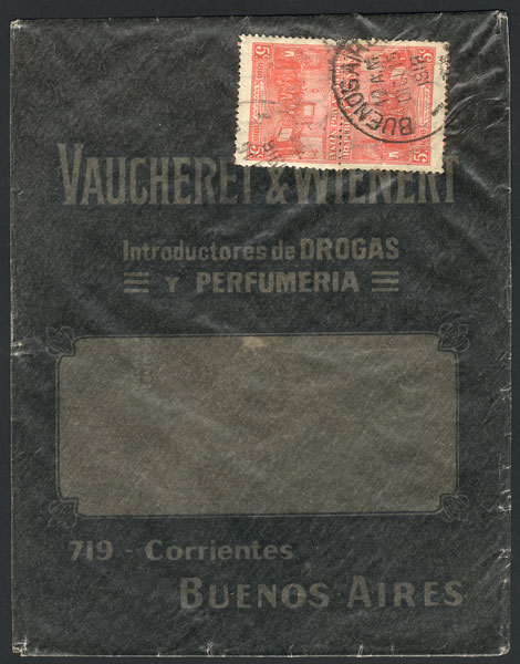 Lot 1122 - Argentina postal history -  Guillermo Jalil - Philatino Auction # 2605 ARGENTINA: Very good selection of interesting lots with very low prices!