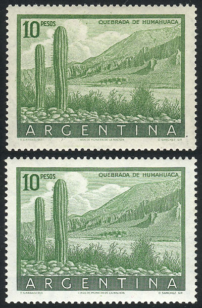 Lot 627 - Argentina general issues -  Guillermo Jalil - Philatino Auction # 2605 ARGENTINA: Very good selection of interesting lots with very low prices!