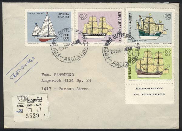 Lot 801 - Argentina general issues -  Guillermo Jalil - Philatino Auction # 2605 ARGENTINA: Very good selection of interesting lots with very low prices!