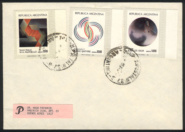Lot 806 - Argentina general issues -  Guillermo Jalil - Philatino Auction # 2605 ARGENTINA: Very good selection of interesting lots with very low prices!