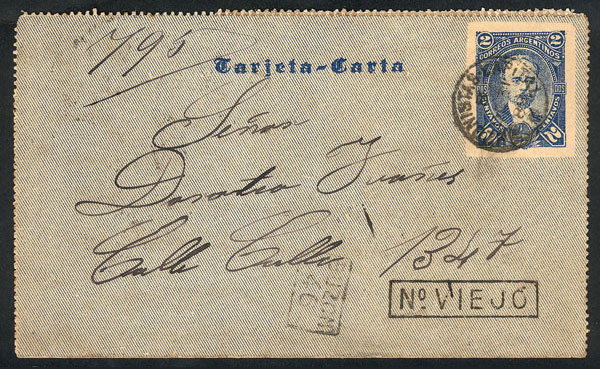 Lot 1091 - Argentina postal history - Guillermo Jalil - Philatino Auction # 2605 ARGENTINA: Very good selection of interesting lots with very low prices! Lot 1091 - Argentina postal history - Guillermo Jalil - Philatino Auction # 2605 ARGENTINA: Very good selection of interesting lots with very low prices!