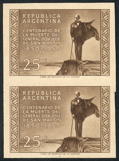 Lot 582 - Argentina general issues - Guillermo Jalil - Philatino Auction # 2605 ARGENTINA: Very good selection of interesting lots with very low prices! Lot 582 - Argentina general issues - Guillermo Jalil - Philatino Auction # 2605 ARGENTINA: Very good selection of interesting lots with very low prices!