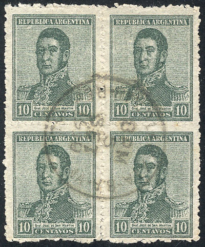 Lot 406 - Argentina general issues - Guillermo Jalil - Philatino Auction # 2608 ARGENTINA: General auction including rarities, varieties and much more! Lot 406 - Argentina general issues - Guillermo Jalil - Philatino Auction # 2608 ARGENTINA: General auction including rarities, varieties and much more!
