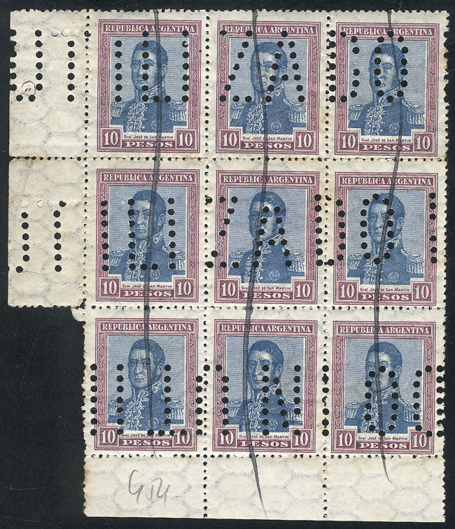 Lot 392 - Argentina general issues - Guillermo Jalil - Philatino Auction # 2608 ARGENTINA: General auction including rarities, varieties and much more! Lot 392 - Argentina general issues - Guillermo Jalil - Philatino Auction # 2608 ARGENTINA: General auction including rarities, varieties and much more!