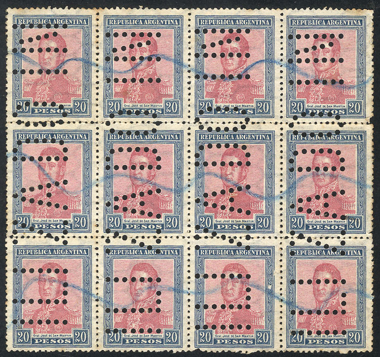 Lot 395 - Argentina general issues - Guillermo Jalil - Philatino Auction # 2608 ARGENTINA: General auction including rarities, varieties and much more! Lot 395 - Argentina general issues - Guillermo Jalil - Philatino Auction # 2608 ARGENTINA: General auction including rarities, varieties and much more!