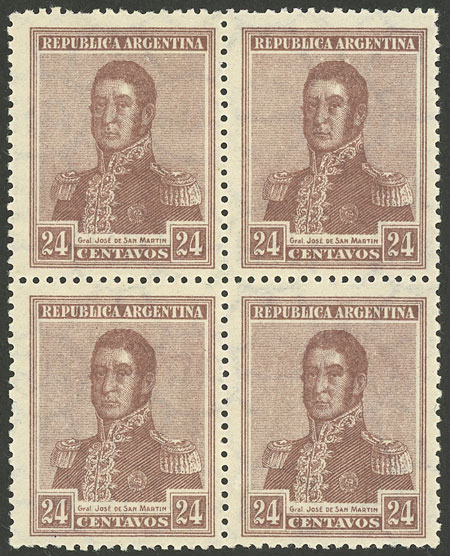 Lot 420 - Argentina general issues - Guillermo Jalil - Philatino Auction # 2608 ARGENTINA: General auction including rarities, varieties and much more! Lot 420 - Argentina general issues - Guillermo Jalil - Philatino Auction # 2608 ARGENTINA: General auction including rarities, varieties and much more!