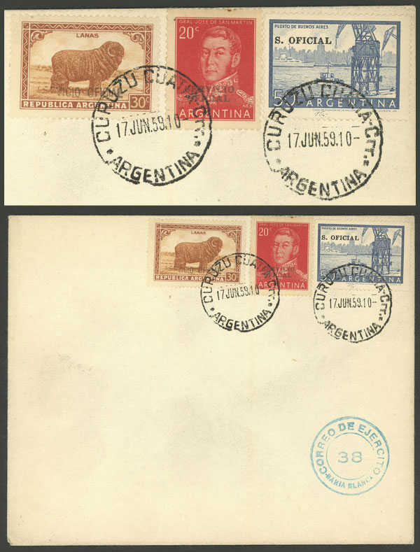 Lot 1104 - Argentina official stamps - Guillermo Jalil - Philatino Auction # 2608 ARGENTINA: General auction including rarities, varieties and much more! Lot 1104 - Argentina official stamps - Guillermo Jalil - Philatino Auction # 2608 ARGENTINA: General auction including rarities, varieties and much more!