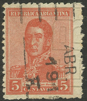 Lot 399 - Argentina general issues - Guillermo Jalil - Philatino Auction # 2608 ARGENTINA: General auction including rarities, varieties and much more! Lot 399 - Argentina general issues - Guillermo Jalil - Philatino Auction # 2608 ARGENTINA: General auction including rarities, varieties and much more!