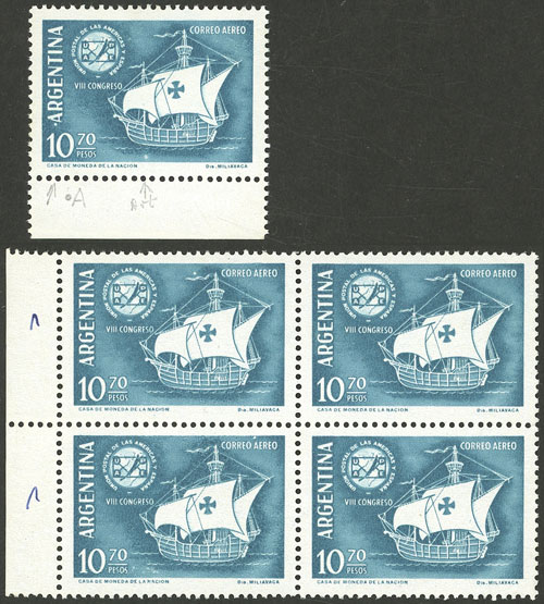 Lot 760 - Argentina general issues - Guillermo Jalil - Philatino Auction # 2608 ARGENTINA: General auction including rarities, varieties and much more! Lot 760 - Argentina general issues - Guillermo Jalil - Philatino Auction # 2608 ARGENTINA: General auction including rarities, varieties and much more!