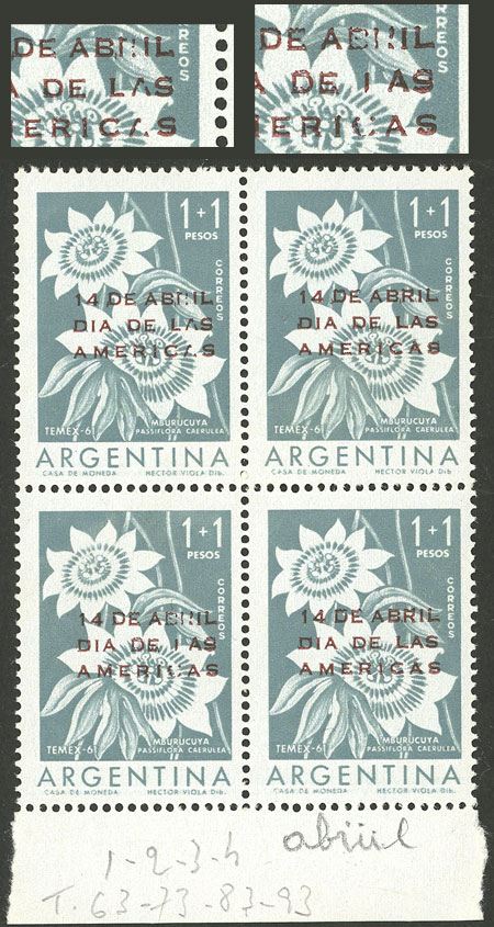 Lot 766 - Argentina general issues - Guillermo Jalil - Philatino Auction # 2608 ARGENTINA: General auction including rarities, varieties and much more! Lot 766 - Argentina general issues - Guillermo Jalil - Philatino Auction # 2608 ARGENTINA: General auction including rarities, varieties and much more!