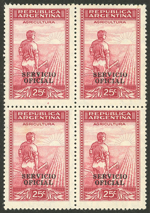 Lot 1076 - Argentina official stamps - Guillermo Jalil - Philatino Auction # 2608 ARGENTINA: General auction including rarities, varieties and much more! Lot 1076 - Argentina official stamps - Guillermo Jalil - Philatino Auction # 2608 ARGENTINA: General auction including rarities, varieties and much more!