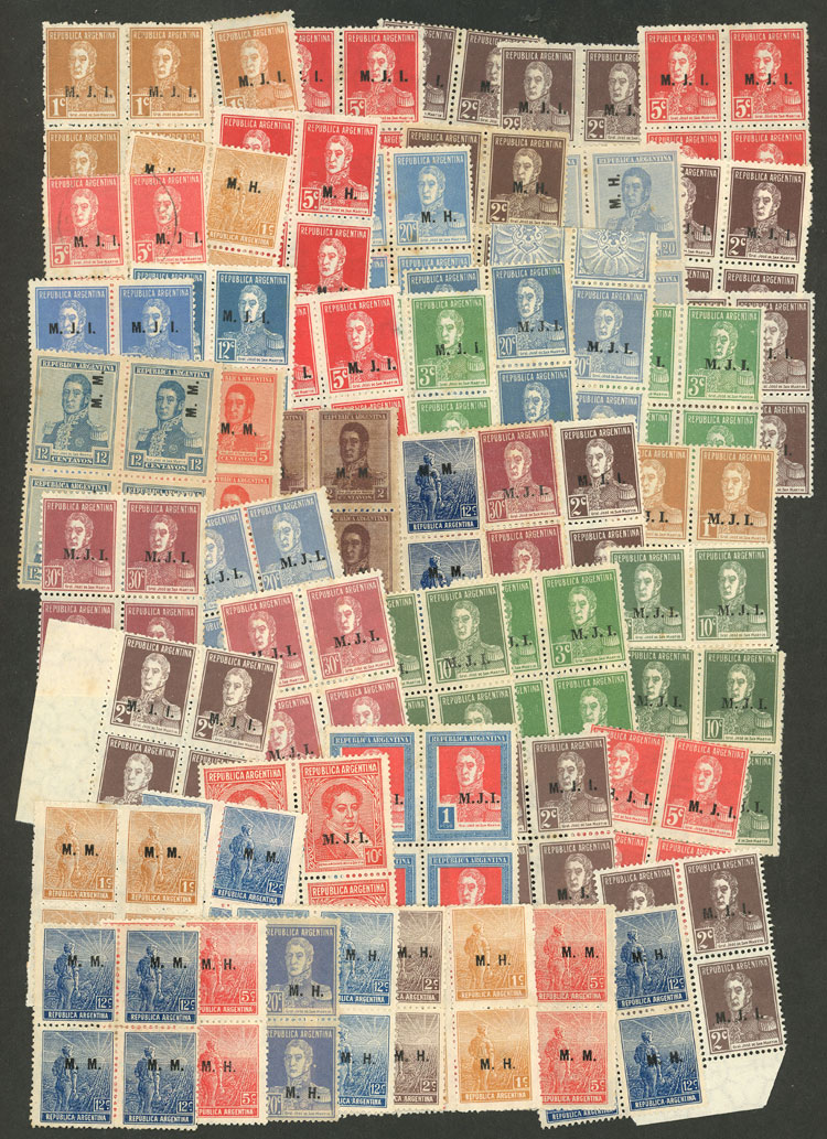 Lot 1069 - Argentina official stamps - Guillermo Jalil - Philatino Auction # 2608 ARGENTINA: General auction including rarities, varieties and much more! Lot 1069 - Argentina official stamps - Guillermo Jalil - Philatino Auction # 2608 ARGENTINA: General auction including rarities, varieties and much more!