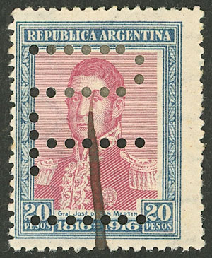 Lot 381 - Argentina general issues - Guillermo Jalil - Philatino Auction # 2608 ARGENTINA: General auction including rarities, varieties and much more! Lot 381 - Argentina general issues - Guillermo Jalil - Philatino Auction # 2608 ARGENTINA: General auction including rarities, varieties and much more!