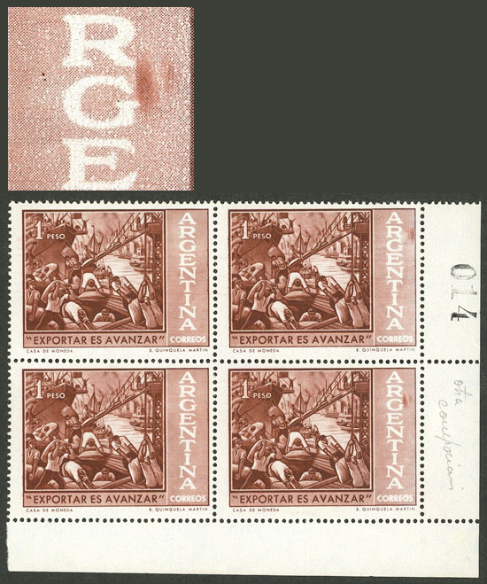 Lot 761 - Argentina general issues - Guillermo Jalil - Philatino Auction # 2608 ARGENTINA: General auction including rarities, varieties and much more! Lot 761 - Argentina general issues - Guillermo Jalil - Philatino Auction # 2608 ARGENTINA: General auction including rarities, varieties and much more!