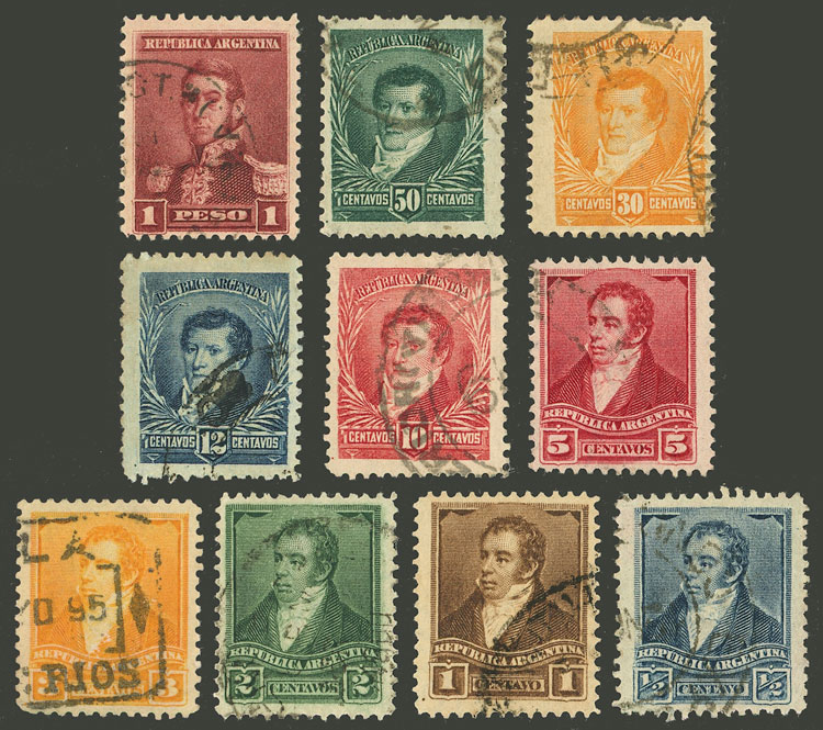 Lot 294 - Argentina general issues - Guillermo Jalil - Philatino Auction # 2608 ARGENTINA: General auction including rarities, varieties and much more! Lot 294 - Argentina general issues - Guillermo Jalil - Philatino Auction # 2608 ARGENTINA: General auction including rarities, varieties and much more!