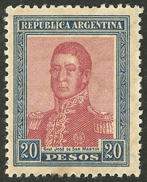 Lot 393 - Argentina general issues - Guillermo Jalil - Philatino Auction # 2608 ARGENTINA: General auction including rarities, varieties and much more! Lot 393 - Argentina general issues - Guillermo Jalil - Philatino Auction # 2608 ARGENTINA: General auction including rarities, varieties and much more!