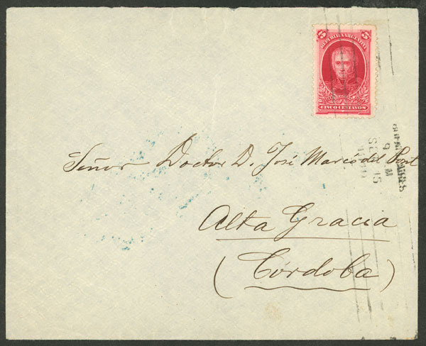 Lot 1224 - Argentina postal history -  Guillermo Jalil - Philatino Auction # 2608 ARGENTINA: General auction including rarities, varieties and much more!