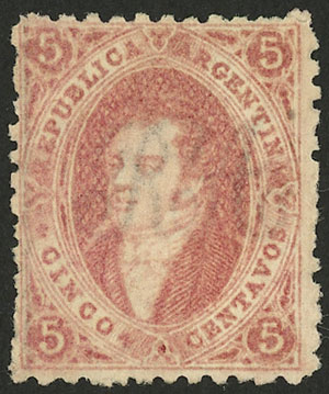 Lot 5 - Argentina rivadavia - Guillermo Jalil - Philatino Auction # 2610 ARGENTINA: Selection of Lot 5 - Argentina rivadavia - Guillermo Jalil - Philatino Auction # 2610 ARGENTINA: Selection of