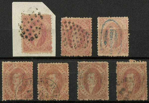 Lot 19 - Argentina rivadavia - Guillermo Jalil - Philatino Auction # 2610 ARGENTINA: Selection of Lot 19 - Argentina rivadavia - Guillermo Jalil - Philatino Auction # 2610 ARGENTINA: Selection of