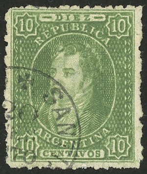 Lot 35 - Argentina rivadavia -  Guillermo Jalil - Philatino Auction # 2610 ARGENTINA: Selection of 