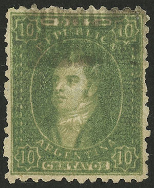 Lot 29 - Argentina rivadavia -  Guillermo Jalil - Philatino Auction # 2610 ARGENTINA: Selection of 