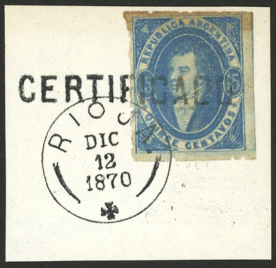 Lot 39 - Argentina rivadavia -  Guillermo Jalil - Philatino Auction # 2610 ARGENTINA: Selection of 