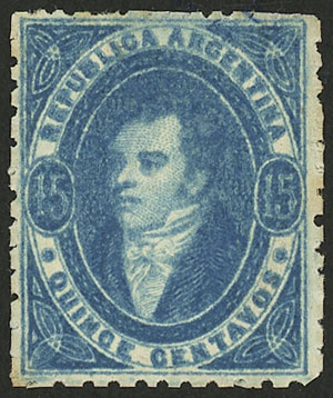 Lot 37 - Argentina rivadavia -  Guillermo Jalil - Philatino Auction # 2610 ARGENTINA: Selection of 