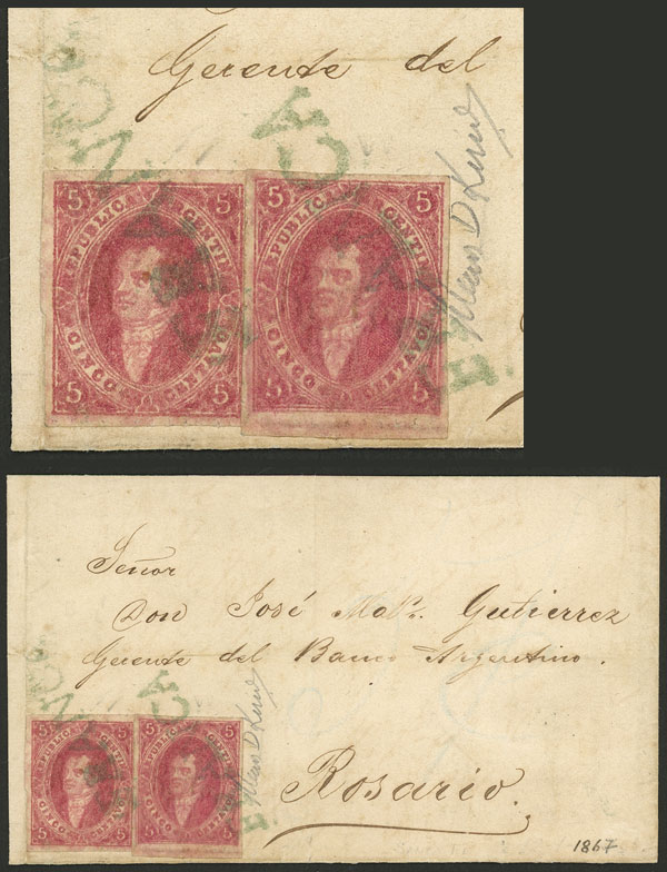 Lot 56 - Argentina rivadavia - Guillermo Jalil - Philatino Auction # 2610 ARGENTINA: Selection of Lot 56 - Argentina rivadavia - Guillermo Jalil - Philatino Auction # 2610 ARGENTINA: Selection of