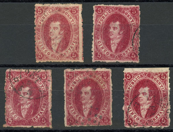 Lot 65 - Argentina rivadavia - Guillermo Jalil - Philatino Auction # 2610 ARGENTINA: Selection of Lot 65 - Argentina rivadavia - Guillermo Jalil - Philatino Auction # 2610 ARGENTINA: Selection of