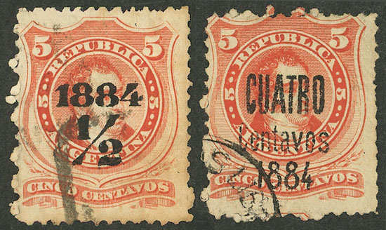 Lot 201 - Argentina general issues -  Guillermo Jalil - Philatino Auction # 2612 ARGENTINA: General auction with very low starts!