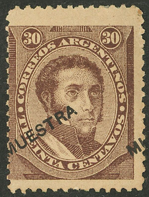 Lot 219 - Argentina general issues -  Guillermo Jalil - Philatino Auction # 2612 ARGENTINA: General auction with very low starts!