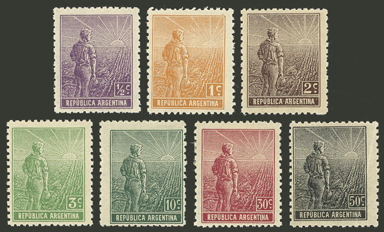 Lot 309 - Argentina general issues -  Guillermo Jalil - Philatino Auction # 2612 ARGENTINA: General auction with very low starts!