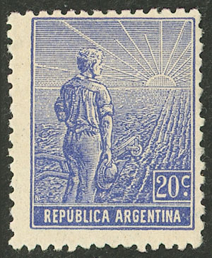 Lot 318 - Argentina general issues -  Guillermo Jalil - Philatino Auction # 2612 ARGENTINA: General auction with very low starts!