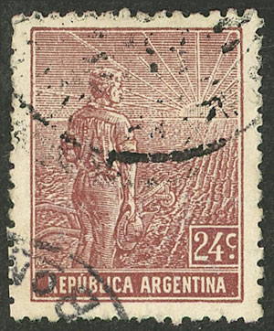 Lot 319 - Argentina general issues -  Guillermo Jalil - Philatino Auction # 2612 ARGENTINA: General auction with very low starts!