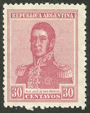 Lot 355 - Argentina general issues -  Guillermo Jalil - Philatino Auction # 2612 ARGENTINA: General auction with very low starts!
