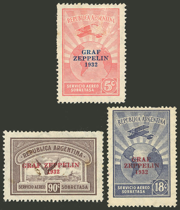 Lot 437 - Argentina general issues -  Guillermo Jalil - Philatino Auction # 2612 ARGENTINA: General auction with very low starts!