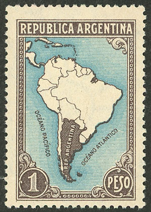 Lot 462 - Argentina general issues -  Guillermo Jalil - Philatino Auction # 2612 ARGENTINA: General auction with very low starts!