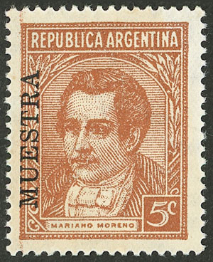 Lot 489 - Argentina general issues -  Guillermo Jalil - Philatino Auction # 2612 ARGENTINA: General auction with very low starts!