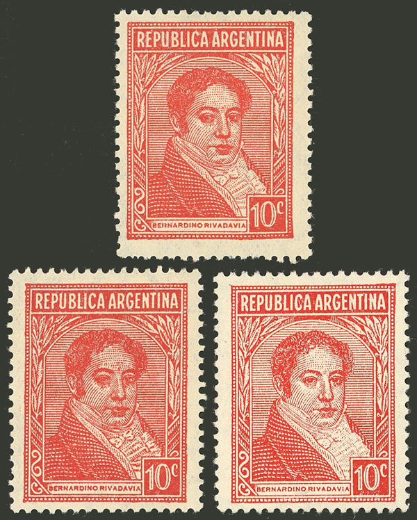 Lot 492 - Argentina general issues -  Guillermo Jalil - Philatino Auction # 2612 ARGENTINA: General auction with very low starts!