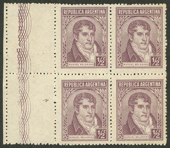Lot 500 - Argentina general issues -  Guillermo Jalil - Philatino Auction # 2612 ARGENTINA: General auction with very low starts!