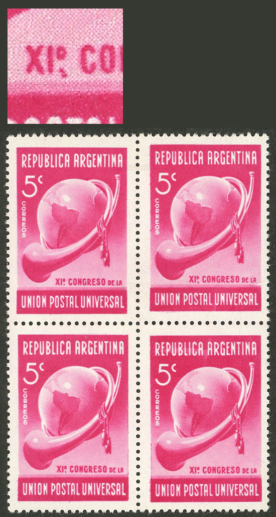 Lot 522 - Argentina general issues -  Guillermo Jalil - Philatino Auction # 2612 ARGENTINA: General auction with very low starts!