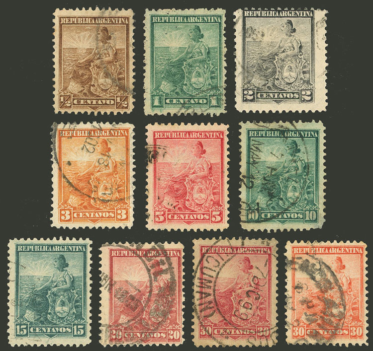 Lot 287 - Argentina general issues - Guillermo Jalil - Philatino Auction # 2612 ARGENTINA: General auction with very low starts! Lot 287 - Argentina general issues - Guillermo Jalil - Philatino Auction # 2612 ARGENTINA: General auction with very low starts!
