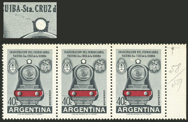 Lot 684 - Argentina general issues -  Guillermo Jalil - Philatino Auction # 2612 ARGENTINA: General auction with very low starts!