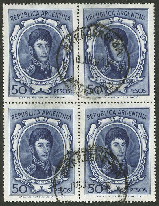 Lot 737 - Argentina general issues -  Guillermo Jalil - Philatino Auction # 2612 ARGENTINA: General auction with very low starts!