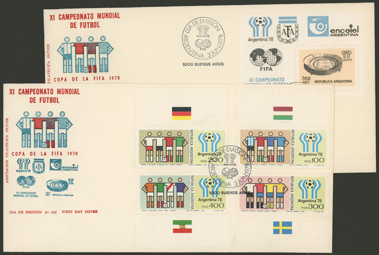 Lot 804 - Argentina general issues - Guillermo Jalil - Philatino Auction # 2612 ARGENTINA: General auction with very low starts! Lot 804 - Argentina general issues - Guillermo Jalil - Philatino Auction # 2612 ARGENTINA: General auction with very low starts!