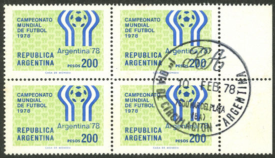 Lot 797 - Argentina general issues -  Guillermo Jalil - Philatino Auction # 2612 ARGENTINA: General auction with very low starts!