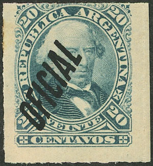 Lot 978 - Argentina official stamps -  Guillermo Jalil - Philatino Auction # 2612 ARGENTINA: General auction with very low starts!