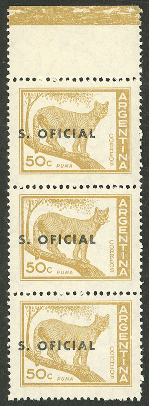 Lot 997 - Argentina official stamps -  Guillermo Jalil - Philatino Auction # 2612 ARGENTINA: General auction with very low starts!