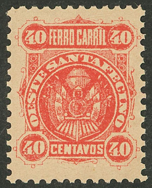 Lot 1016 - Argentina telegraph stamps -  Guillermo Jalil - Philatino Auction # 2612 ARGENTINA: General auction with very low starts!